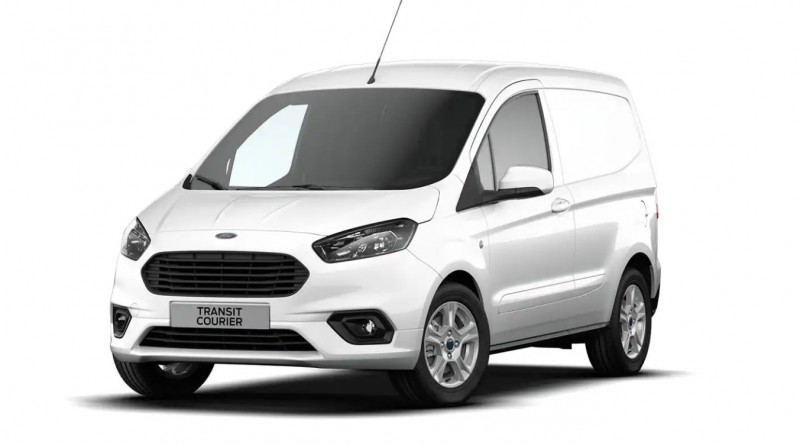 Ford transit courier  trend 1.0 ess 100ch bm6  Blanc Glacier