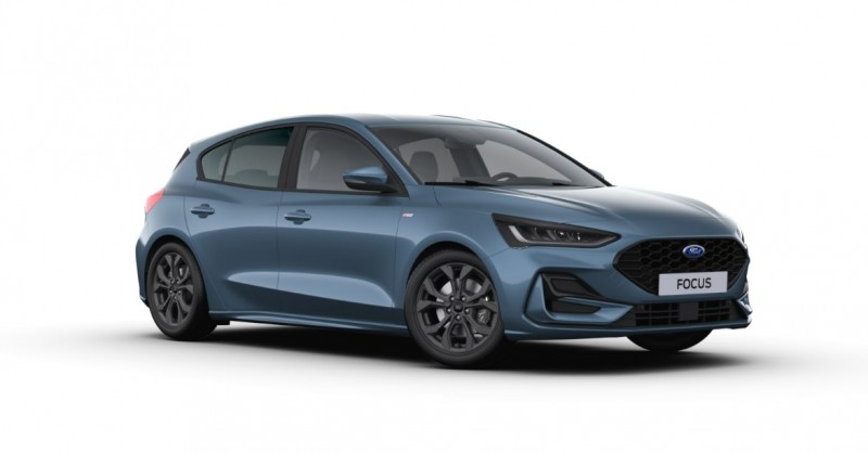 Ford focus  st line x 1.0 ess 155ch mhev bvm6  Bleu Azur