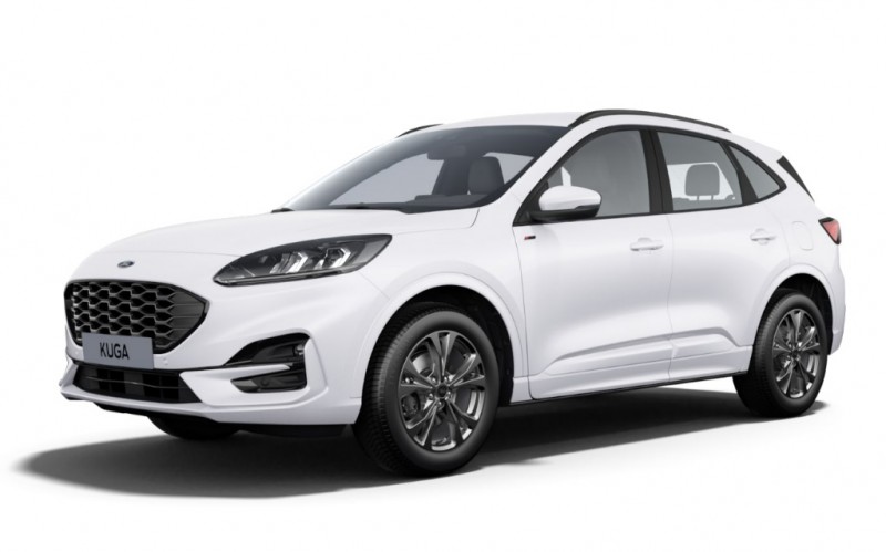 Ford kuga st line 2.5 es 225 phev     Blanc Glacier