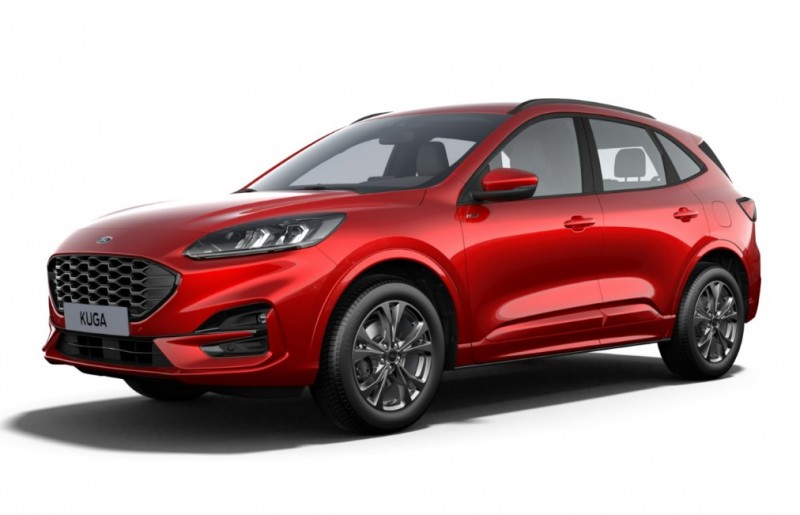 Ford kuga st line 2.5 es 225 phev     Rouge Lucid