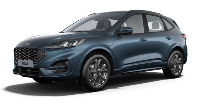 Ford kuga   st line 2.5 duratec 225ch phev Bleu Azur